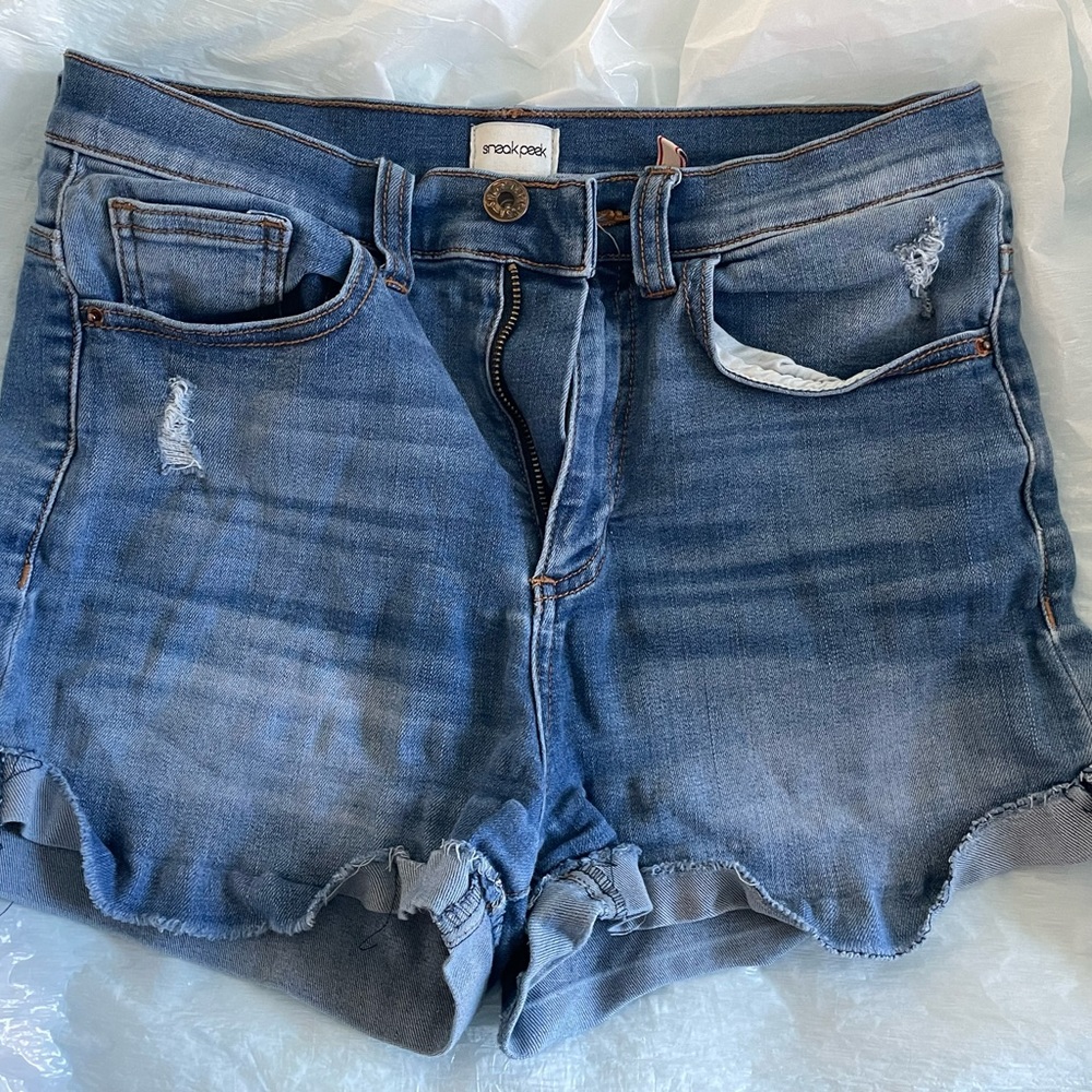 Sneak Peek girls shorts size M High Rise